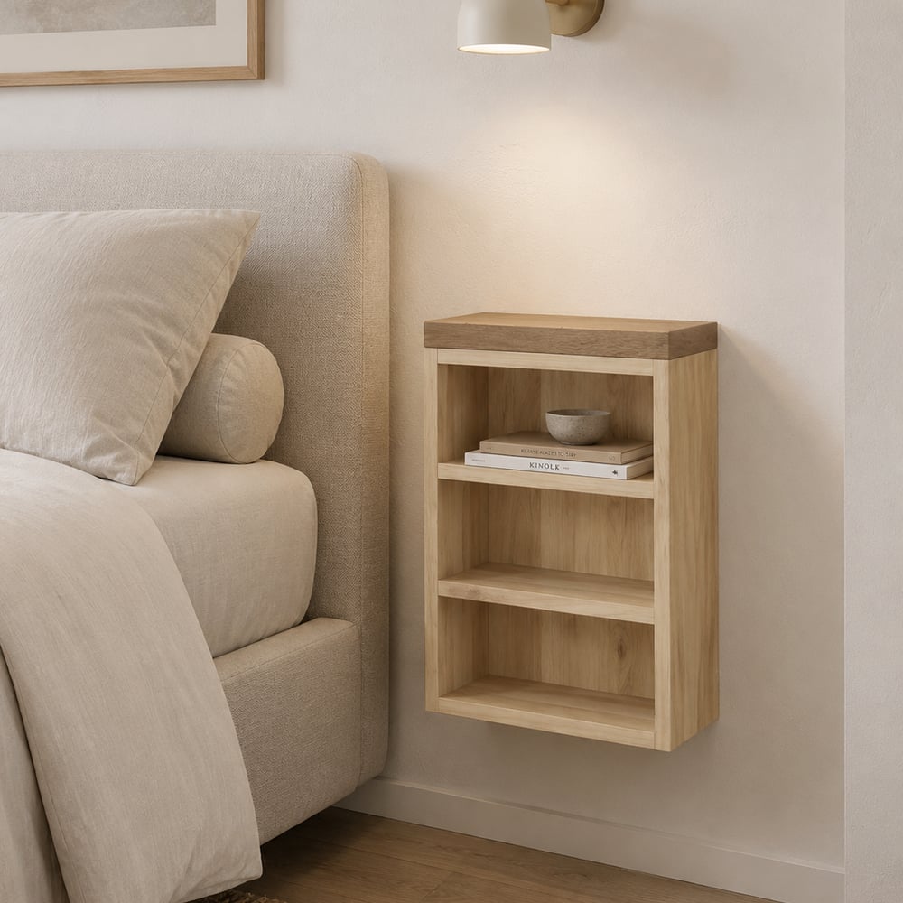 Nachtkast - Robson oak / missoury hickory light - 28 x 40 x 22 cm