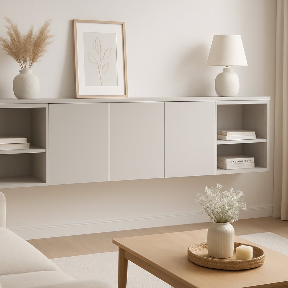 TV meubel - Cloud grey - 240 x 45 x 40 cm