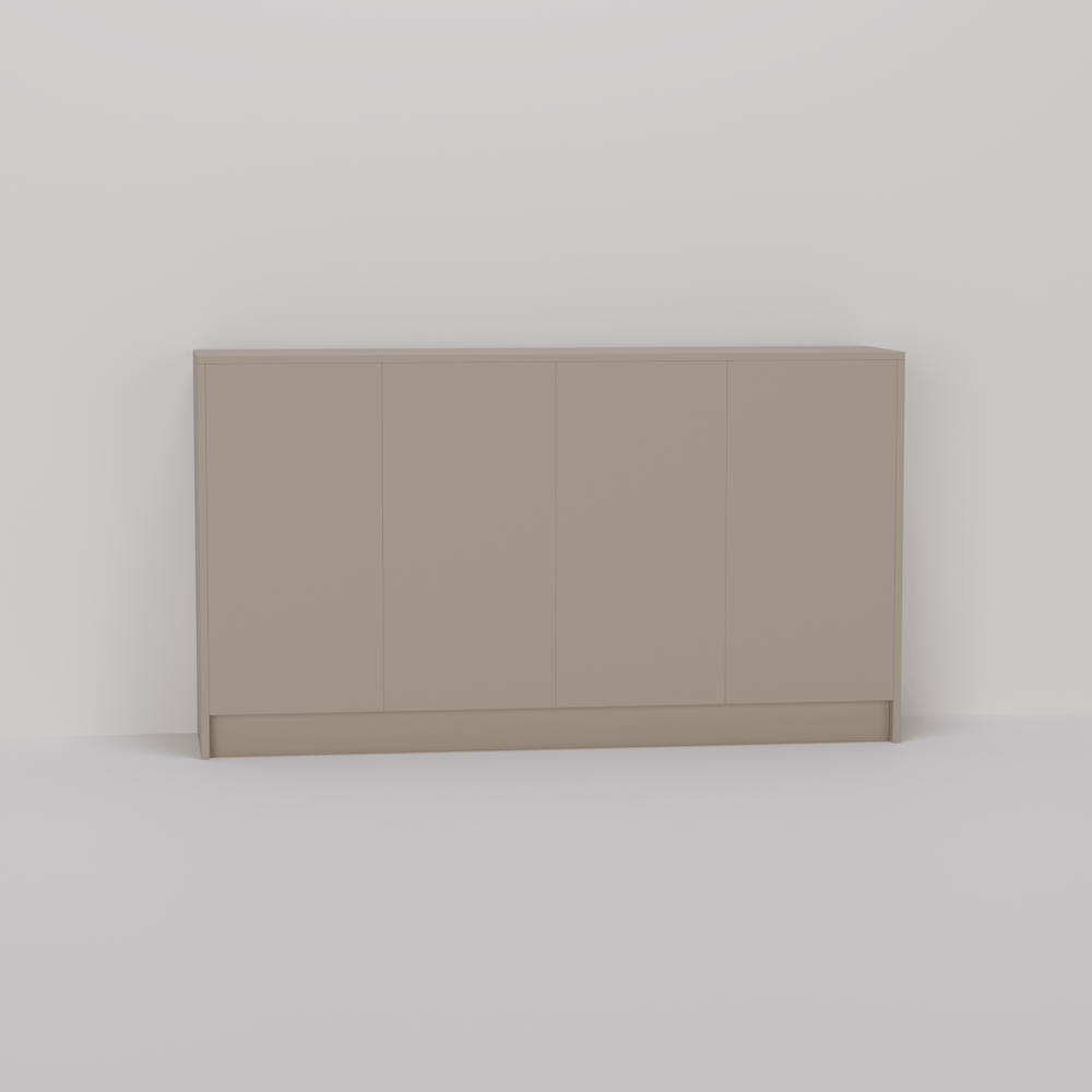 Dressoir - Dark ecru - 160 x 103 x 35 cm