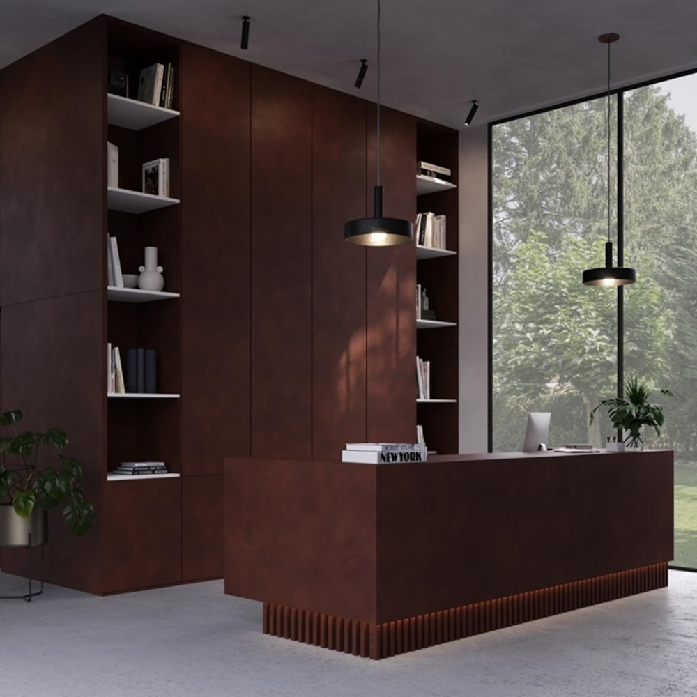 Voorbeeldkast met Lime earth baked