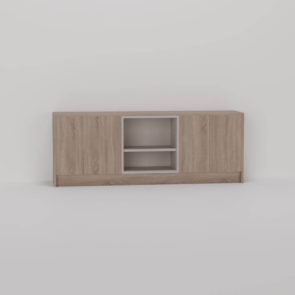Dressoir - Robson oak / Cloud grey - 160 x 60 x 34 cm