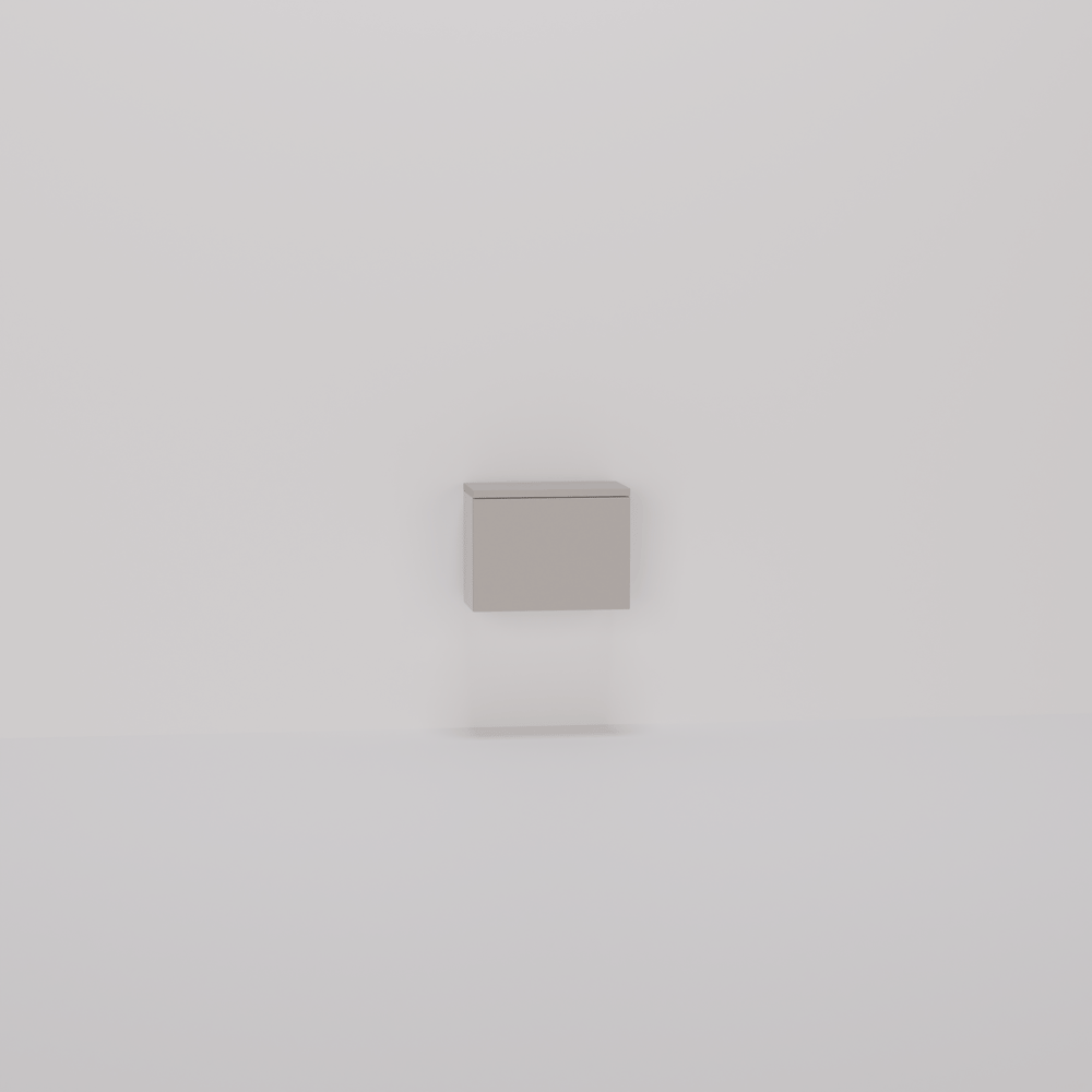 Nachtkast - Cloud grey / silicon - 36 x 28 x 20 cm