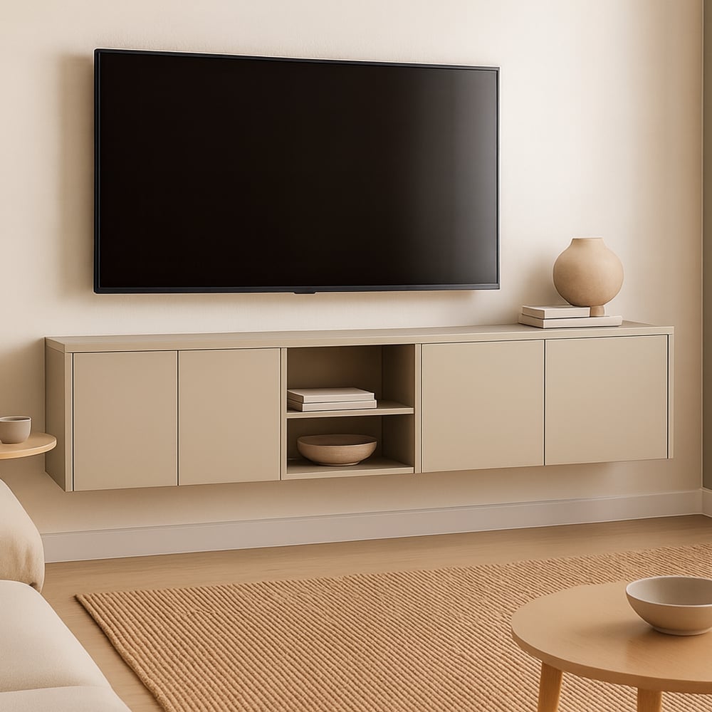 TV meubel - Dark Ecru - 240 x 57 x 45 cm