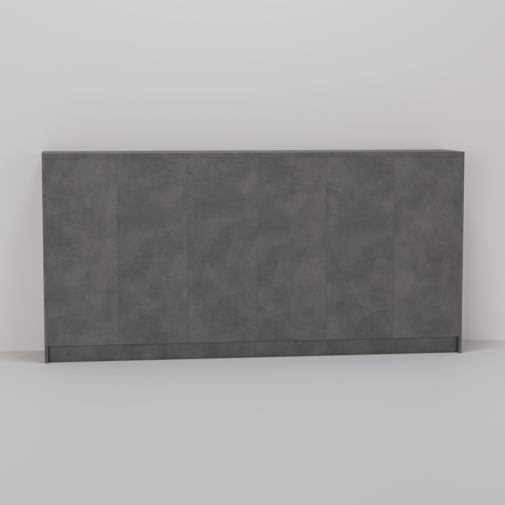 Dressoir - Limemoon grey / Robson oak - 246 x 120 x 42 cm