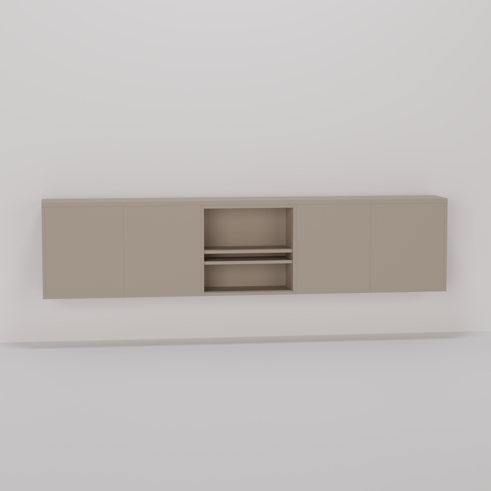 TV meubel - Dark Ecru - 240 x 57 x 45 cm