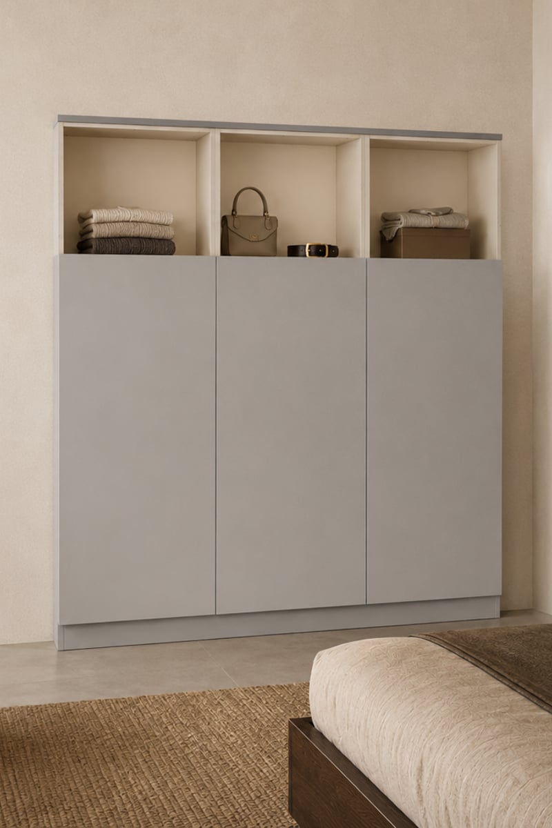 Garderobekast · Cloud grey