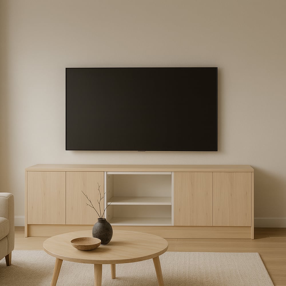 Dressoir - Robson oak / Cloud grey - 160 x 60 x 34 cm