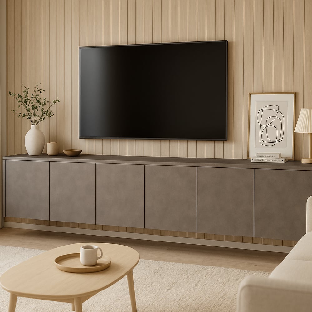 TV meubel - Limemoon grey - 245 x 40 x 30 cm