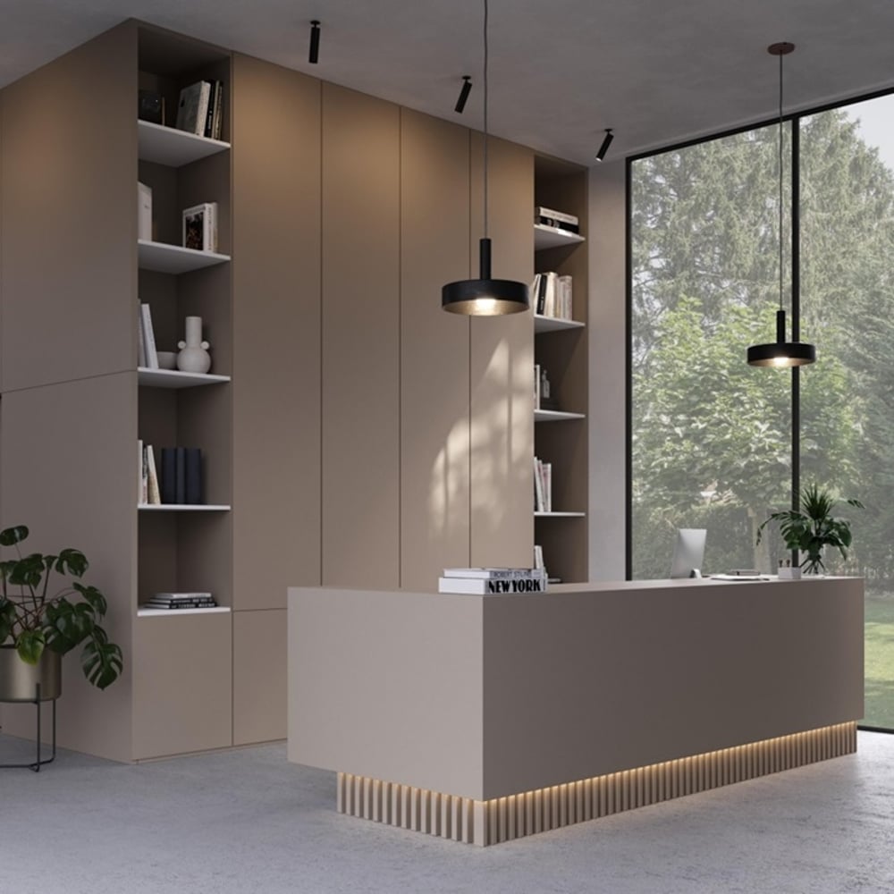 Voorbeeldkast met Dark ecru